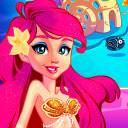 Mermaid Princess Game New Tab pour Google Chrome