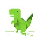 3d T-Rex Dino Chrome pour Google Chrome