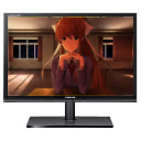 Just Monika Screen Saver : DDLC pour Google Chrome