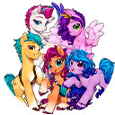 My Little Pony: A New Generation Wallpapers nouvel onglet pour Google Chrome