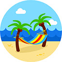 Tropical Beach Theme & Tropical Island pour Google Chrome