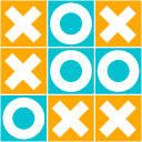 Tic-Tac-Toe coloré pour Google Chrome